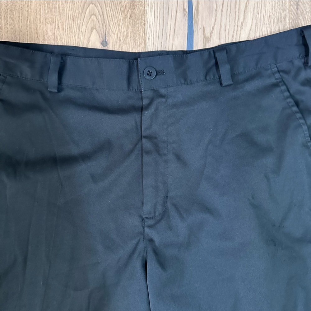 Nike Dri Fit Tech Golf Shorts navyEmbroidered Swoosh Sz 32 medium - Picture 2 of 5